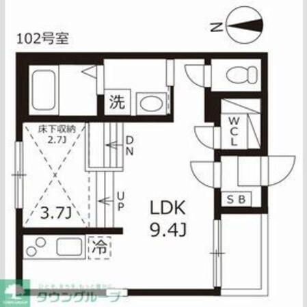 フォーラムエスの物件間取画像